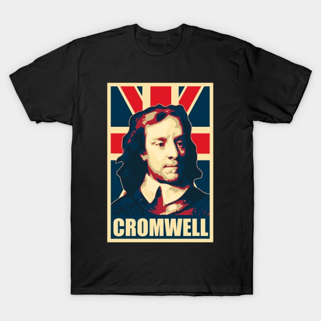 Oliver Cromwell T-Shirt by Nerd_art